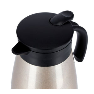 Royalford RF9701 1.5L Coffee Pot - Portable Heat Insulated Thermos for Keeping Hot/Cold Vacuum Insulation | Stainless Steel Inner Pot | Coffee, Hot Water, Tea, Beverage | Ideal for Commercial & Outings