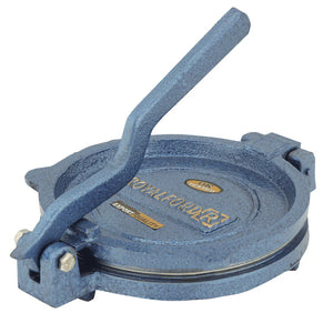 Royalford RF10407 Chapati Press | 18.5cm Heavy Cast Iron Body | Durable Stainless Steel Plate | Perfect for Roti, Poori & Tortilla | Easy Grip Handle | Non-Slip Base