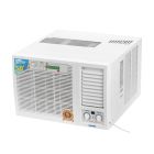 Geepas Window Air Conditioner- GACW18015SU| 18000 BTU, Equipped with Turbo Function for Fast Cooling| with Washable Filter and 360-Degree 3D Air Delivery, Ideal for Home and Office| 5 Years Compressor Warranty, White 