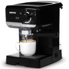 Geepas GCM41506UK 1140W Espresso Machine Barista Coffee Maker with 15 Bar Pump & Milk Frother | Ideal for Home Kitchen Cappuccino | Reusable Stainless Steel Filter | Removable 1.25L Water Tank - 2 Year Warranty