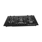 Geepas 5-Burner Gas Hob - Attractive Design, 8mm Tempered Glass Worktop - Automatic Ignition, 5 Heating Zones | ERGONOMIC DESIGN, STAINLESS STEEL BODY | 2 YEARS WARRANTY
