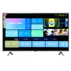 Geepas 65" Smart LED TV - Mirror Cast, 3.5mm, 3 HDMI & 2 USB Ports | Wifi, Android with E-Share | Comes Application Like Youtube, Netflix, Amazon Prime | 1 Years Warranty