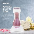 Ladies Washable Beauty Shaver - for Removing Unwanted Hair with Indicator Lights - 2-Year Warranty