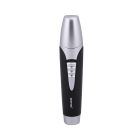 Geepas Ear and Nose Hair Trimmer Clipper - Professional 2 in 1 Portable Eyebrow & Facial Hair Trimmer for Men with Cleaning Brush - Electric Nostril Nasal Hair Painless Clipper - 2 Year Warranty