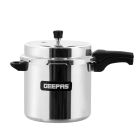 Geepas GPC329 12L Pressure Cooker -  Evenly Heating Induction Base Heavy-Duty Aluminium Pressure Cooker with Lid with Durable Handles