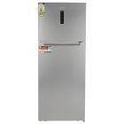 Geepas 500L Double Door Refrigerator - Digital Temperature Control Quick Cooling & Long-lasting Freshness, Recessed Handle, Low Noise, Low Energy Consumption, Defrost Refrigerator