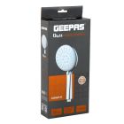 Geepas Dazz Hand Shower- GSW61119| 12CM Diameter, 3 Functions, Easy-to-use Dial to change the functions| High-Quality Material Bathroom Shower Head, Chrome Plated| Perfect for Shower Cabin, Tub, Bathroom| 3-Year Warranty 