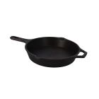10.25" Cast Iron Skillet, Pre Seasoned Fry Pan, RF10397 | Fry Pan with Two Side Pouring Spouts & Handle | Oven-Safe up to 250C | Compatible with Multiple Hobs