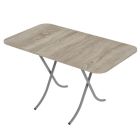 Rectangular Table, 120cm Sanoma Design Portable Table, RF10994 | Rectangular Kitchen Dining Table | Modern Small Coffee Table Living Room Accent Table with Metal Legs