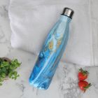 Royalford 500 ML Stainless Steel Vacuum Water Bottle- RF12025| High-Quality Construction Preserves the Flavor and Freshness, Unbreakable| Portable, Leak-Resistant and Light-Weight| Suitable for Indoor and Outdoor Use| Blue
