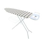 Royalford RF1968IB 144 x 38 cm Ironing Board with Steam Iron Rest, Heat Resistant, Contemporary Lightweight Iron Board with Adjustable Height and Lock System