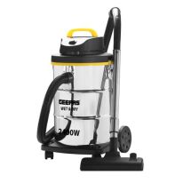 2300W 2-in-1 Wet & Dry Vacuum Cleaner - 23L Steel Drum Tank with Powerful Copper Motor | Comfortable Handle, Rolling wheels with Easy Parking Nozzle & Dust Full Indicator | 2-Year Warranty