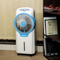 Geepas Rechargeable Air Cooler - Personal Space Cooler for Portable Mini Evaporator Air Cooler | 4Ah Battery with 7 Hours Working | Air Conditioner for Room, Office, Kitchen and More| 2 Years Warranty