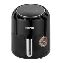 Geepas 1500 W Digital Air Fryer- GAF37512| 3.5 L Total Capacity and 2.6 L Non-Stick Basket| LED Display with Touch Screen, 