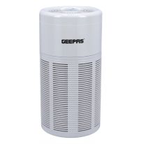 Geepas GAP16014 Air Purifier - Touch Control with 3 Timer Functions & 3 Speed | Night Light & UV Function | Healthy Air | Ideal for Home, Hospitals, Bedroom, Office & More