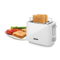 Geepas GBT36505UK 870W 2 Slice Bread Toaster | Toaster with 7 Level Browning Control, Removable Crumb Tray & One-Touch Cancel Button | Slide Out Crumb Tray, Wide Slots & Bun Warmer - 2 Year Warranty