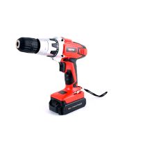 Geepas GCD7629 13 Pcs Cordless Drill 18V, 1.3Ah x 1 Lithium Ion Battery, Has Built-in Impact Function, No Load Speed, Less Power Consumption, LED Light, Battery LED (Lithium Ion)