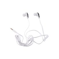 Geepas Stereo Earphones 10mm, Noise Isolating In-Ear Headphones, Bass Driven Sound with Microphone, Compatible with iPhone, iPod, iPad and MacBooks
