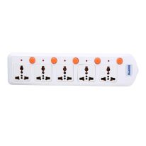 5 Way Extension Board VDE Plug with Individually On/Off Switch- Power Extension Socket -Multi Plug Power Cable
