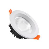 Geepas Round Cob Downlight Led 7W -  Downlight Ceiling Light | Natural Cool White 6500K | Long Life 50,000 Burning Hours | Ultra Slim | 3 Years Warranty