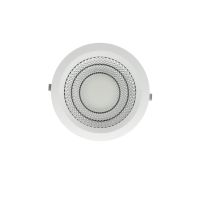 Geepas Round Slim Downlight Led 30W -  Downlight Ceiling Light | Natural Cool White 6500K | Long Life Burning Hours | Ultra Slim | 1 Year Warranty