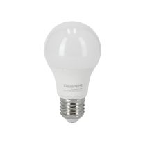 Geepas GESL55069 Energy Saving Led Bulb 9W - Portable E27 Socket, 765Lm Brightness | Ideal for Home Office Garage | 2 Years Warranty