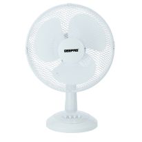  3 Speed Settings with Oscillating/Rotating and Static Feature Table Fan GF21152UK Geepas