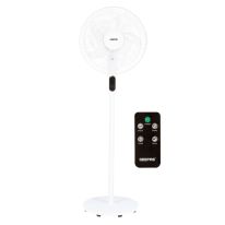 Smart Stand Fan, Wi-Fi, Bluetooth & Oscillation, GF21159 | 9hrs Timer | 5 Blade Design | 3 Speed Control | Full Copper Motor | Strong Safety Protection | Ideal for Home & Office