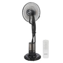 16" Mist Fan with Remote Control, 3 Speed Setting, GF21160 | Oscillation & Tilt Function | 0.5-7.5H Timer Function | Transparent Water Tank | LCD Display | Home & Office Use