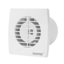 Geepas 4" Duct Fan- GF21194/ 2200 RPM, Exhaust Ventilation Fans/ 13 w, Perfect for Residential and Commercial Use, for Bathrooms, Kitchens / with a Rust-Free ABS Body/ 2 Year Warranty, White