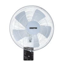 16" Wall Fan -Portable 5 Blade, 3 Speed with Wide Oscillation | Overheat Protection Copper Motor | Ideal Office, Hall, Party Halls & More | 2 Years Warranty