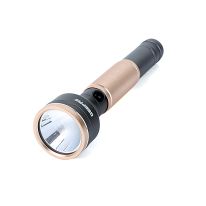 Geepas GFL4666 Rechargeable LED Flashlight with Power bank | 1 Pcs Hyper Bright CREE-XPE2 LED Torch LED | 2000 mAh Battery | Powerful Torch with Power Bank Ideal for Camping, Hiking, Trekking & Outdoor Activities