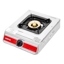 Stainless Steel Gas Cooker, GGC31037 | Brass Cap | Pan Support | Auto-Ignition System | Larger Burner Twin Tube | 2 Years Warranty