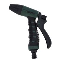 GEEPAS Single Pattern Spray, Water Hose Nozzle Sprayer, GGP65083 | On/ Off Valve for Easy Water Control