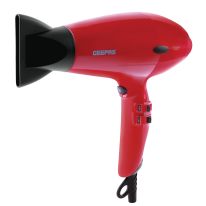 Geepas GHD86007 2000W Ionic Hair Dryer - Professional Conditioning Hair Dryer for Frizz Free Styling with Concentrator - 2-Speed & 3 Temperature Settings, Cool Shot Function Powerful | 2-Years Warranty