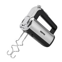 Geepas GHM2001 160W Hand Mixer - Professional Electric Handheld Mixer for Baking - 5 Speed Function, Includes Stainless Steel Beaters & Dough Hooks, Eject Button