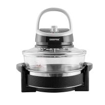 Turbo Halogen Oven, 17L with Extender Ring, GHO34048UK | Halogen Oven Countertop with 60min Timer | Prepare Quick Healthy Meals, for French Fries & Chips