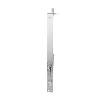Geepas Flush Tower Bolt 300mm - Stainless Steel Push Button Door Flush Bolt Latch Catch | Ideal for All Types of Wooden & Metal Doors
