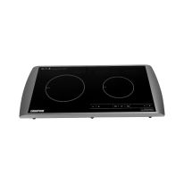 GIC33012UK 2900W Induction Cooker for Flexible and Precise Cooking - with 2 Induction Zones, Touch Control, LED Display, and 10 Power Levels - 2 Years Warranty
