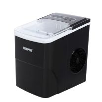 Portable Automatic Ice Maker, 2 Size Ice Cubes, GIM63047 | Quiet Ice Maker with Ice Container, Shovel for Home/ Kitchen/ Office/ Restaurant/ Bar