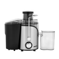Stainless Steel Juice Extractor, GJE46017 | 65mm Feed Tube | 1.4L Extra Large Pulp Container & 500ML Juice Cup | Overheat Protector & Double Safety Lock Device | 600W Powerful Motor | 2 Years Warranty
