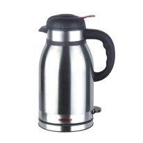 1600W 1.5L Cordless Double Wall Electric Kettle, Concealed Heating Element, Lid Safety Lock, Boil-Dry Protection with Auto Shut Off - 2 Years Warranty