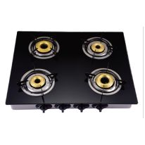 Glass Gas Stove with 4 Burners
