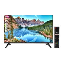 Geepas 32" LED TV- GLED3202SEHD| With Remote Control, HDMI and USB Ports| HQ Sound, HDMI & USB Ports, Head Phone Jack| Android 12.0, Frameless Design