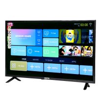 Geepas 40" Android Smart LED TV - Slim Led, 3.5mm, 2 HDMI & 2 Hi-High USB Ports | Wi-Fi, Android 8.0 with E-Share | Comes Application Like YouTube, Netflix, Amazon Prime | 1 Years Warranty