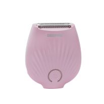 Geepas Lady Shaver - Rechargeable Portable Hair Remover Electric Trimmer Hair Epilator for Face, Eyebrow, Legs Bikini Line Ladies Shaver- Wet & Dry Use | 2 Years Warranty