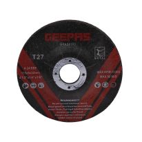 Geepas Metal Cutting Disc 115mm - Aggressive Cutting Wheel, Thin Saw Blade for cutting, grooving and trimming all kinds of metal | 6mm Thick Disk | Ideal for Carpenter, Plumber, Flooring Workers