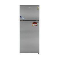 Geepas GRF6021SSXN 595L No Frost Double Door Refrigerator - Durable Low Consumption Fast Cooling & Low Noise | Preserves Freshness, Tempered Glass Shelves with Inner Led Light | 1 Year Warranty