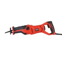 Geepas Toolz 210 MM Reciprocating Saw- GRS2100-240| 1200 W Power, High-Quality for Durability, Ergonomically Designed| 0-2800/Min No Load Speed, 30 MM Stroke Length| Heavy Duty Cutting Ideal for Wood, Steel Pipes| Black and Red