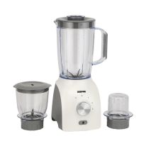 3-in-1 Blender, Powerful Motor 600W, GSB44034N | Stainless Steel Cutting Blades | Six Speed with Pulse Function | 1.8L Jar | Juice Extractor for Whole Fruits Vegetables, Ice Crusher